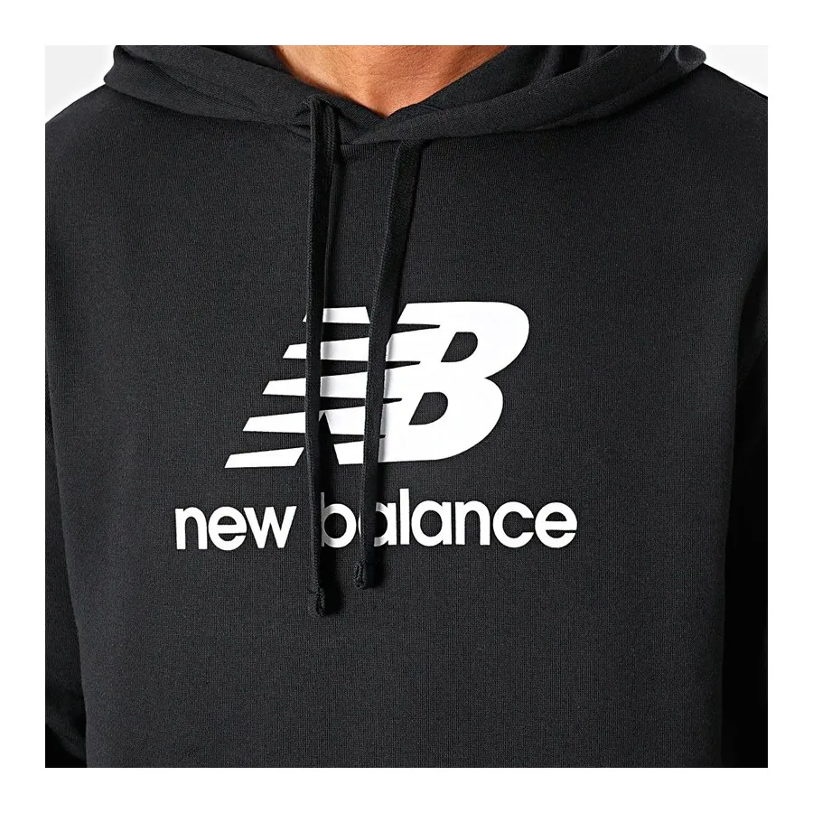 NEW BALANCE Sudadera Hombre MT31537 NEGRO