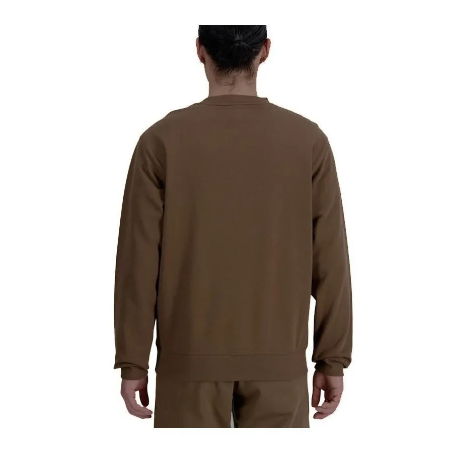 NEW BALANCE Sudadera Hombre MT31538 MARRÓN