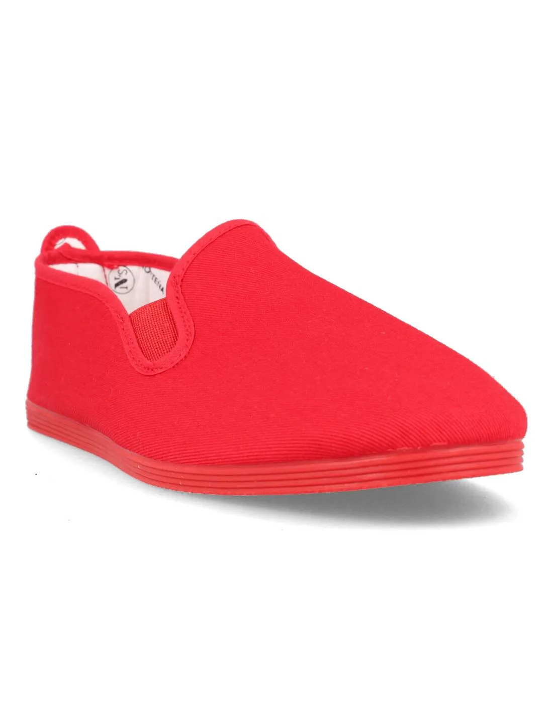NORTEñAS  ZAPATILLA KUNG FU UNISEX ROJO