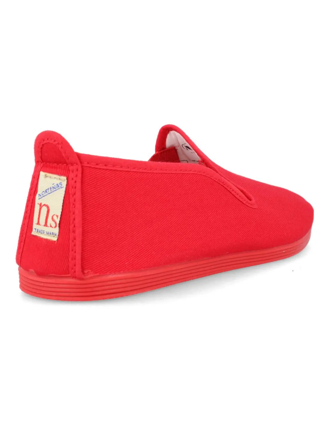 NORTEñAS  ZAPATILLA KUNG FU UNISEX ROJO