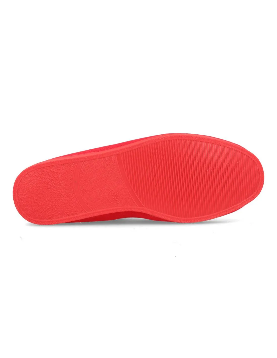 NORTEñAS  ZAPATILLA KUNG FU UNISEX ROJO