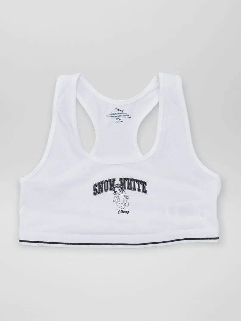 PACK DE 2 TOPS 'BLANCANIEVES'  BLANCO