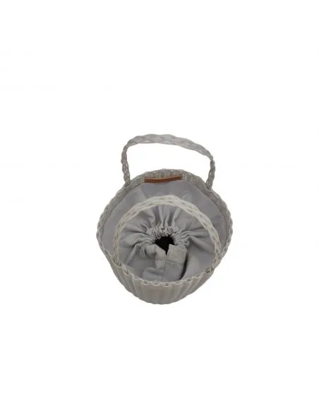 PALOROSA Bolsa Bucket Small Mujer Light Grey