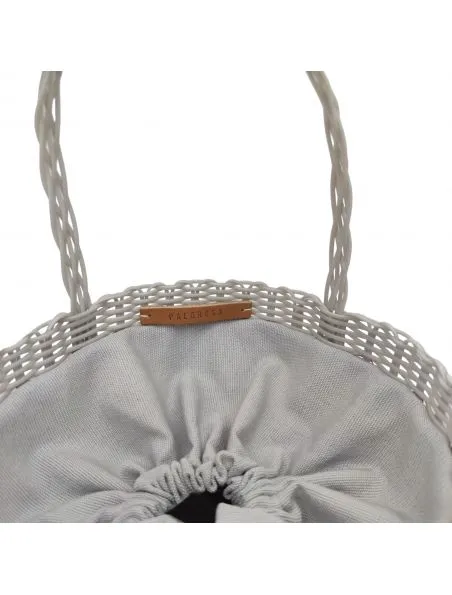 PALOROSA Bolsa Bucket Small Mujer Light Grey