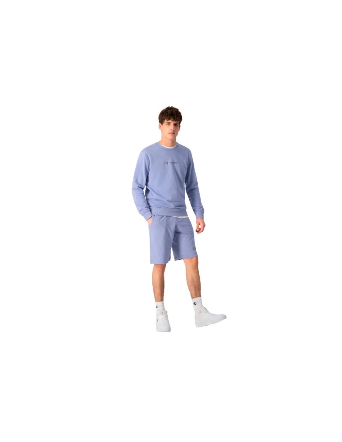 Pantalones Champion Script Logo Hombre PUR