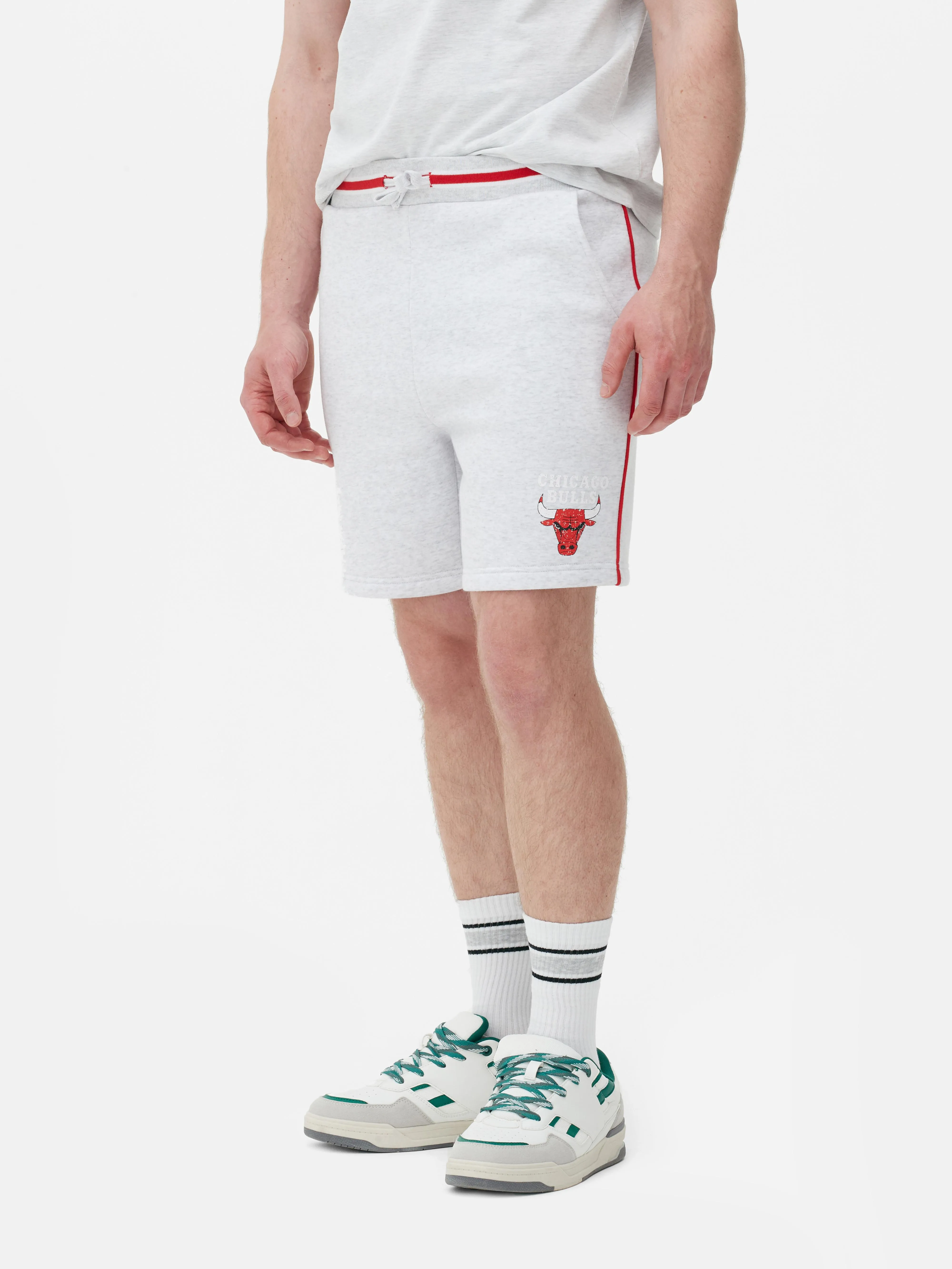 Pantalones cortos a rayas de los Bulls de la NBA