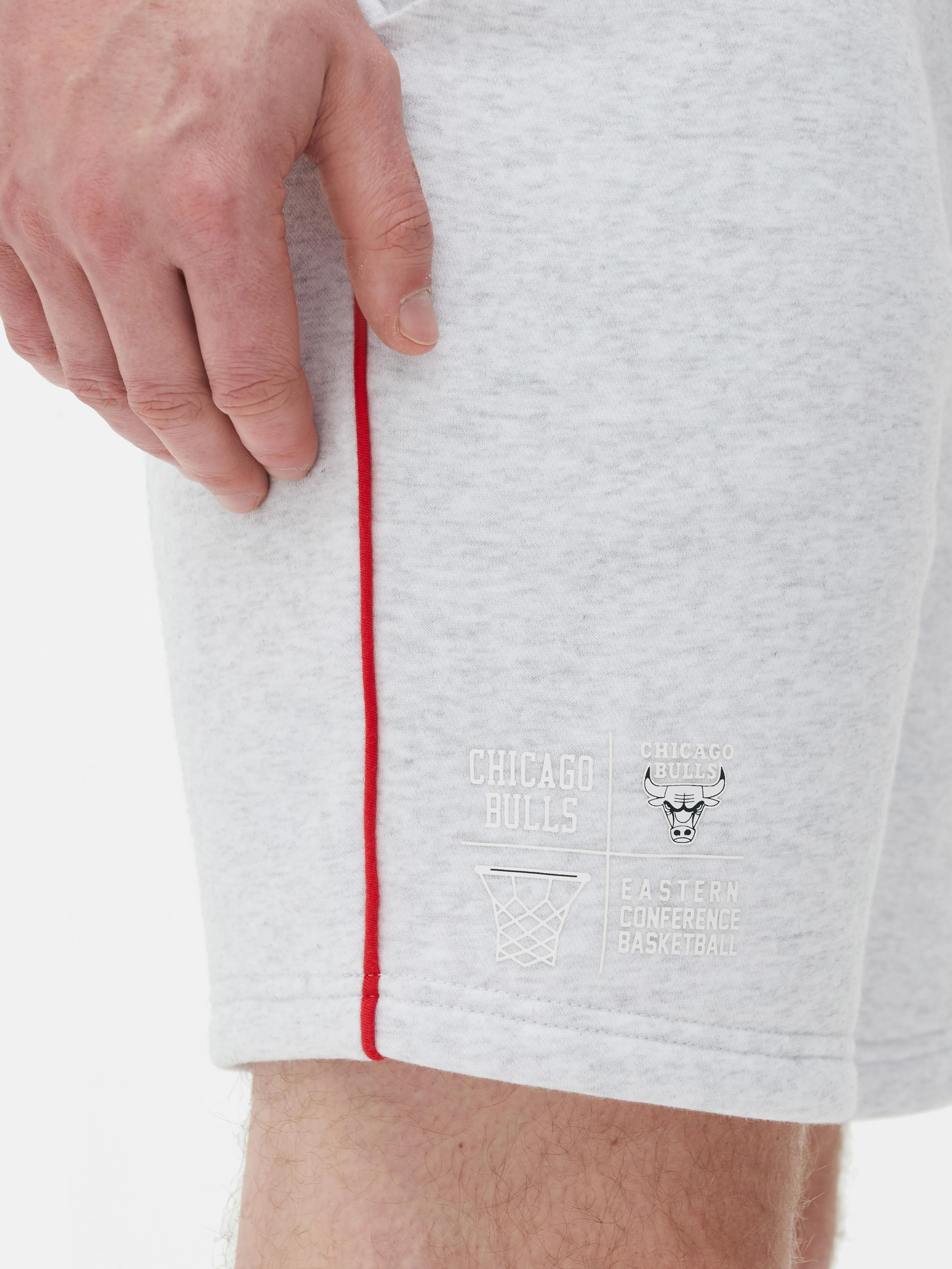 Pantalones cortos a rayas de los Bulls de la NBA