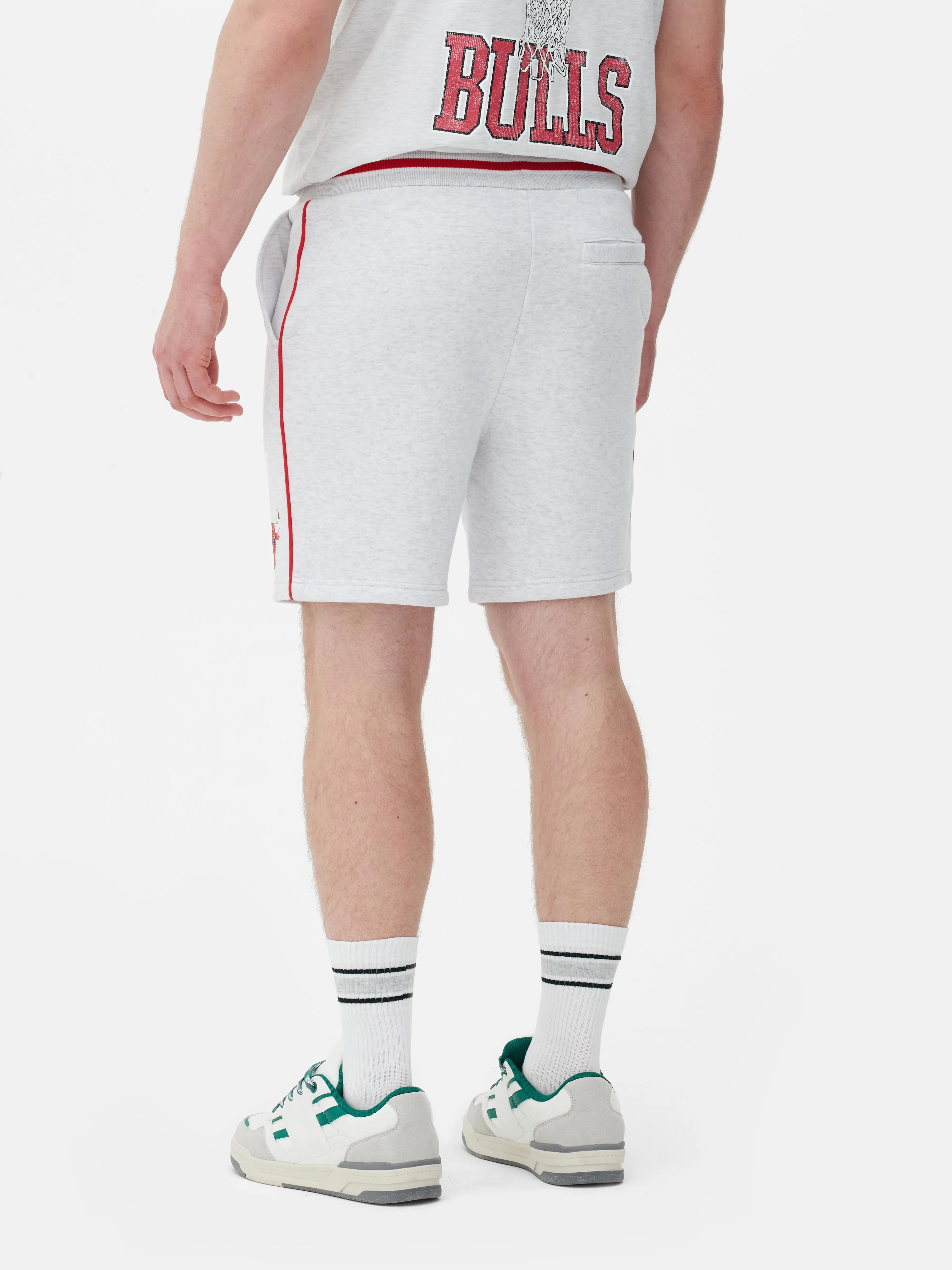 Pantalones cortos a rayas de los Bulls de la NBA