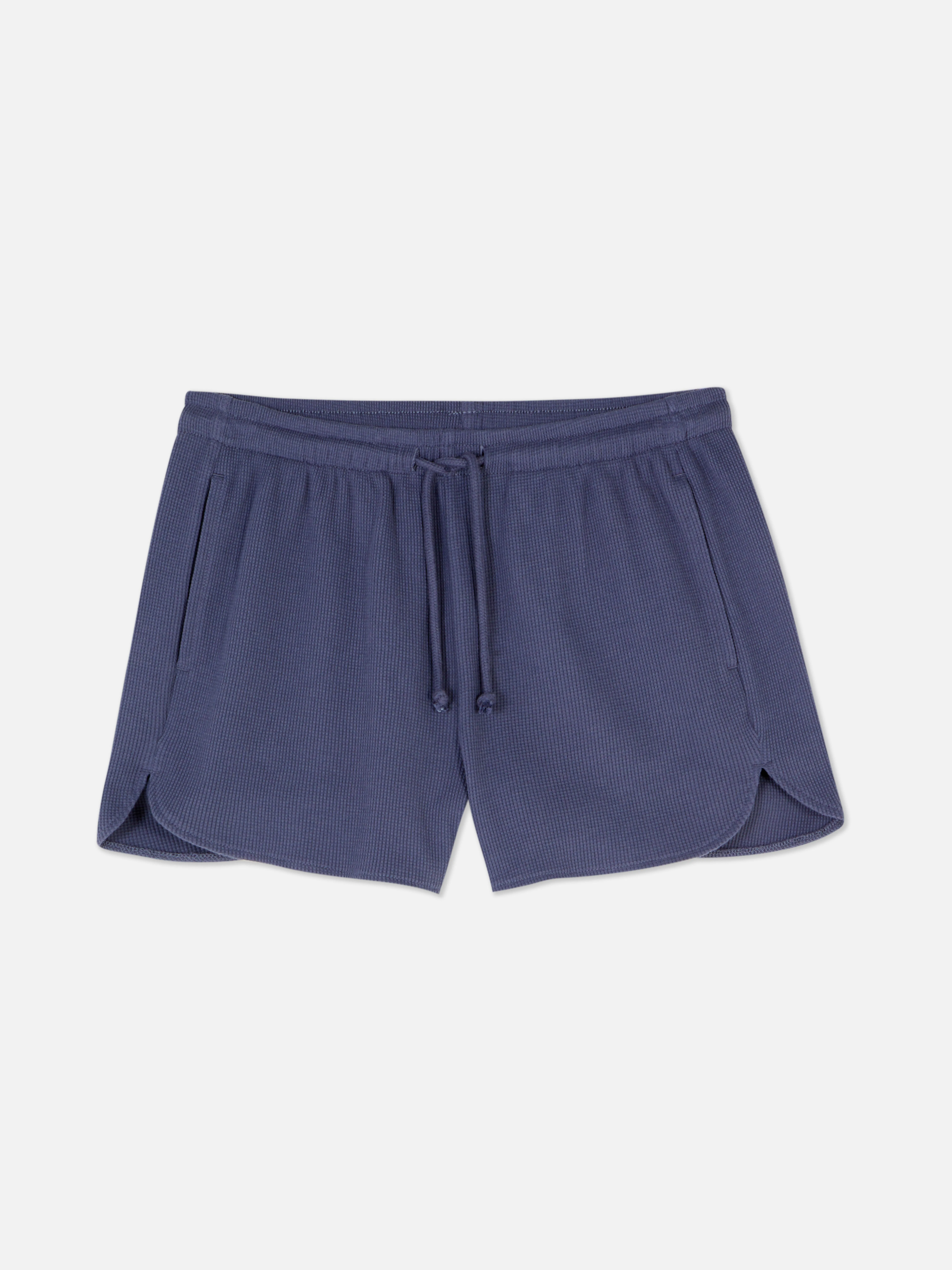 Pantalones cortos con textura gofrada