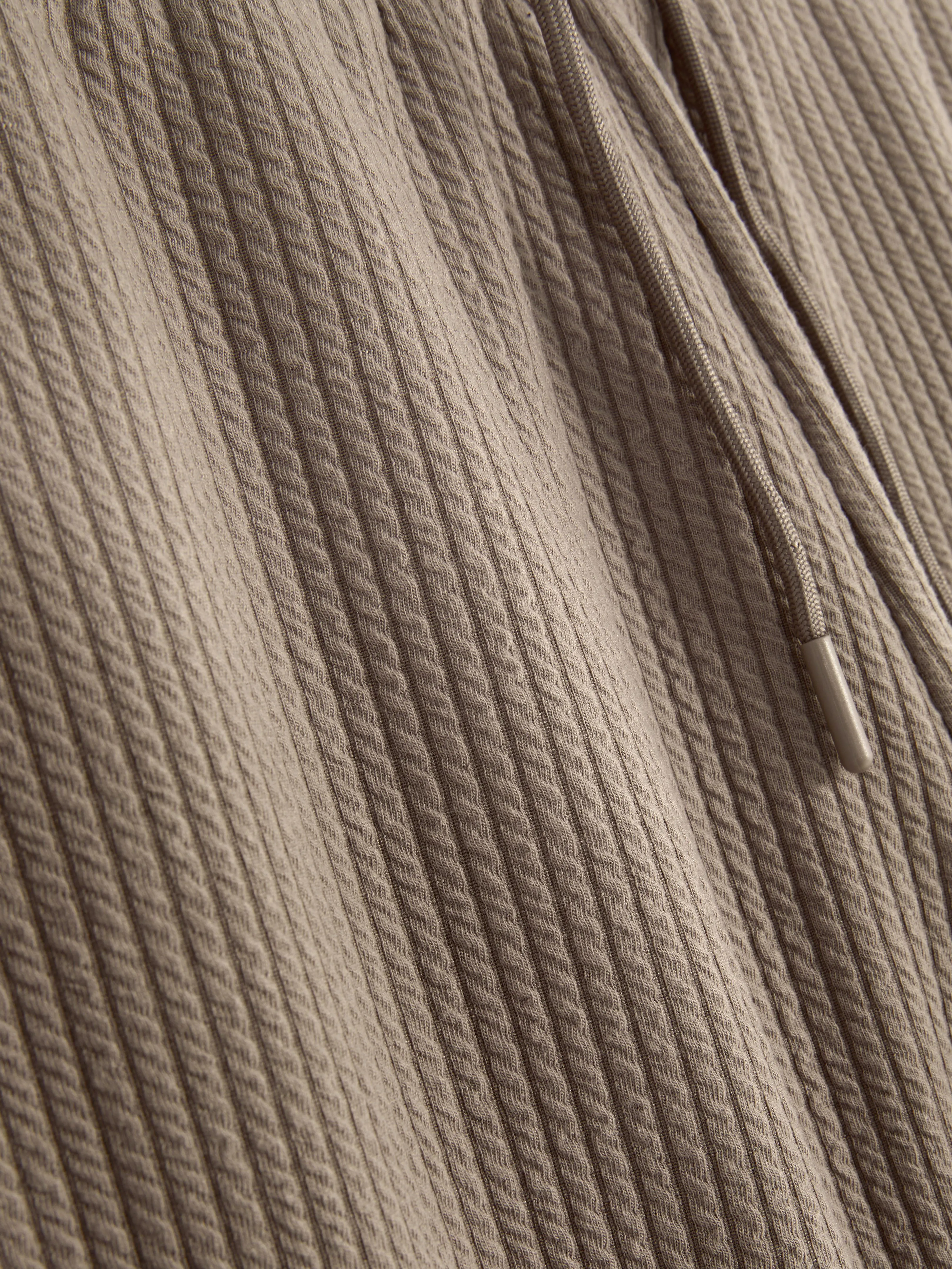 Pantalones cortos de pijama acanalados