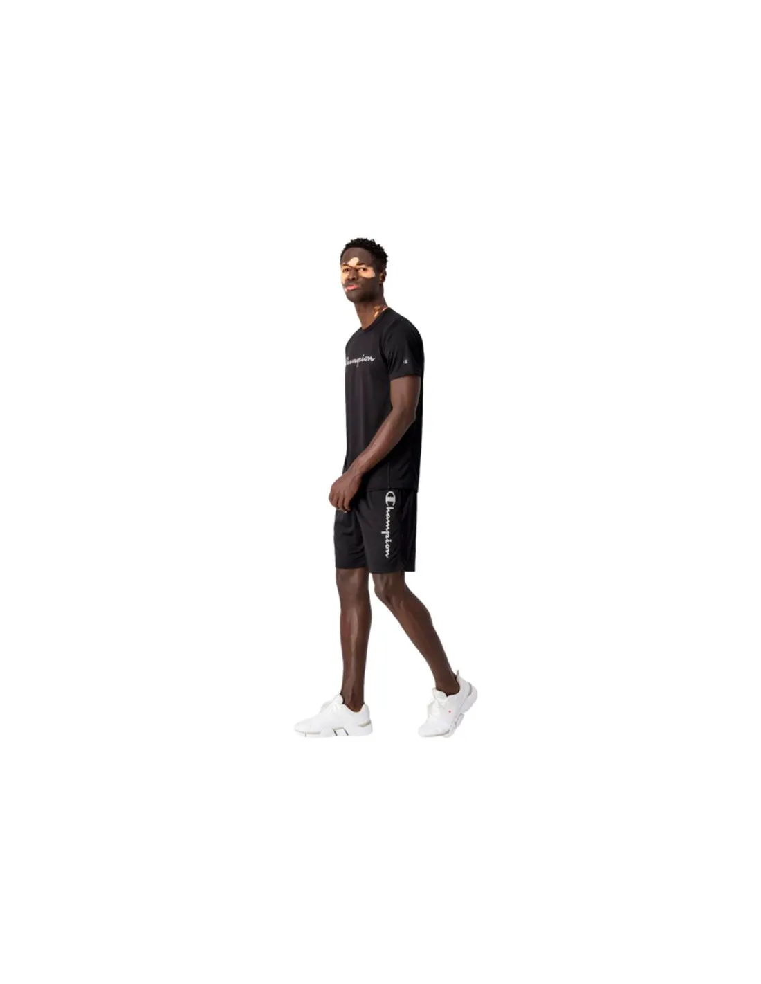 Pantalones cortos de running Champion Script Logo Hombre BK