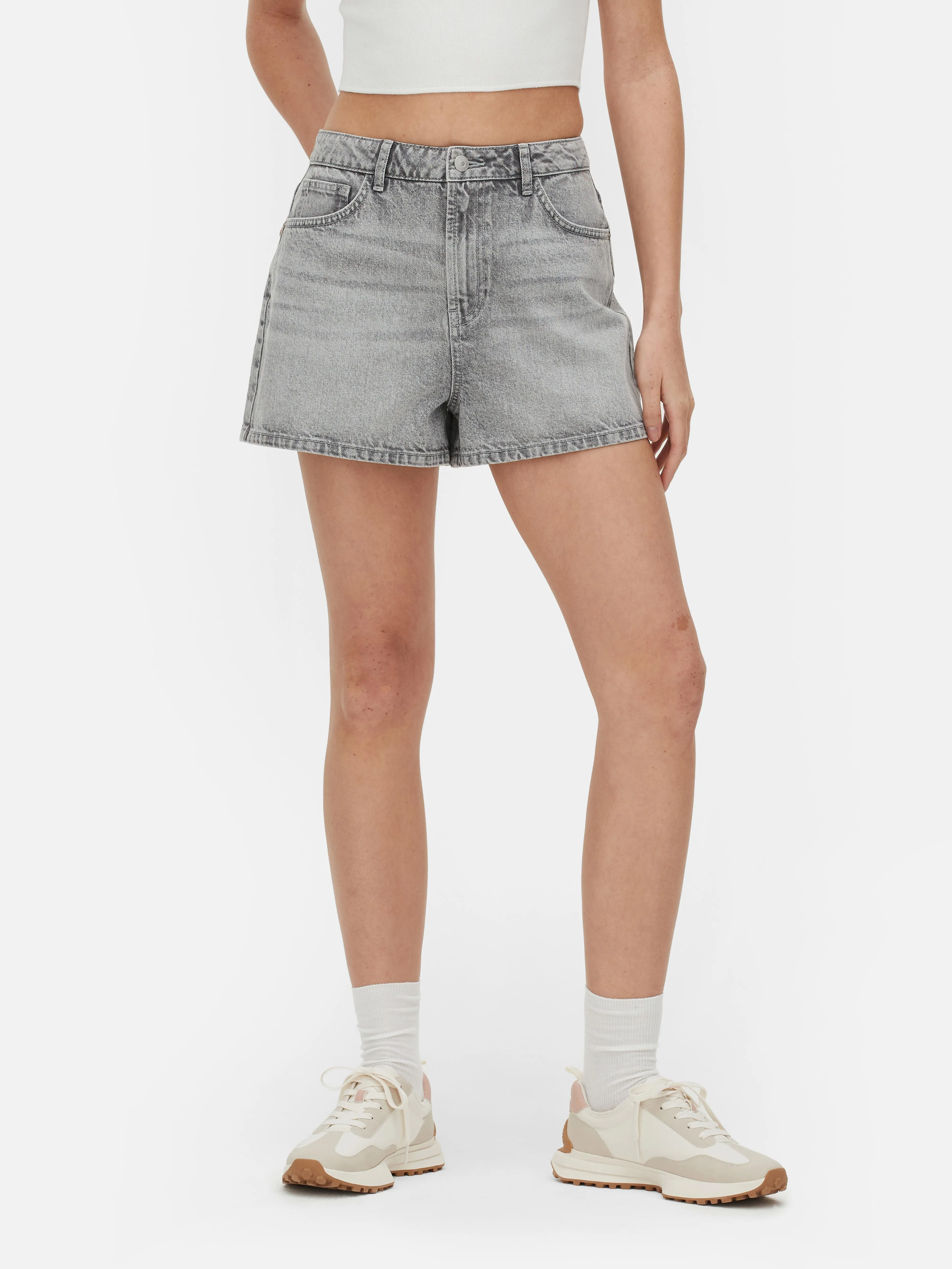 Pantalones cortos de talle alto