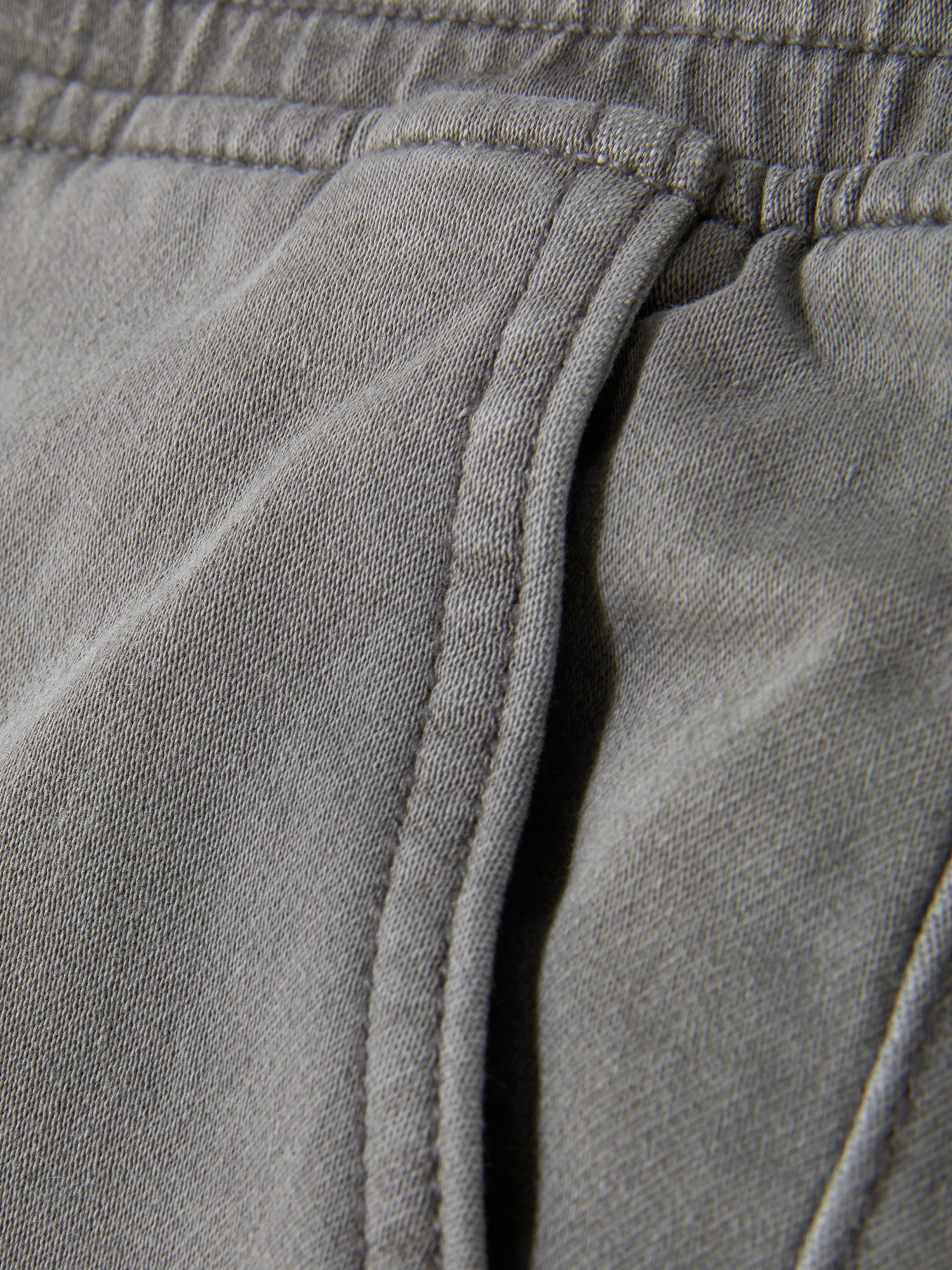 Pantalones cortos vaqueros con cordón de ajuste