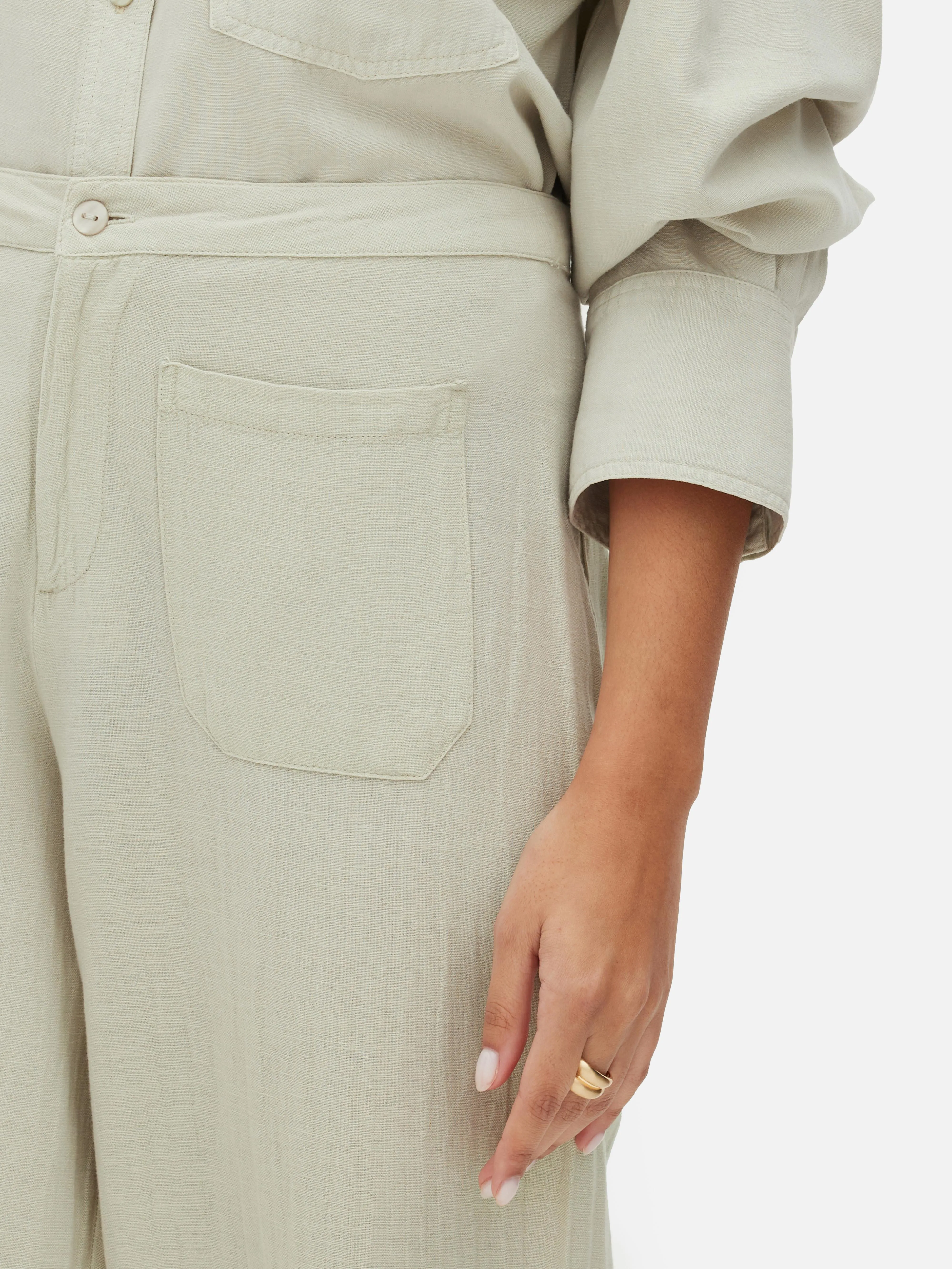 Pantalones de pernera ancha de Paula Echevarría