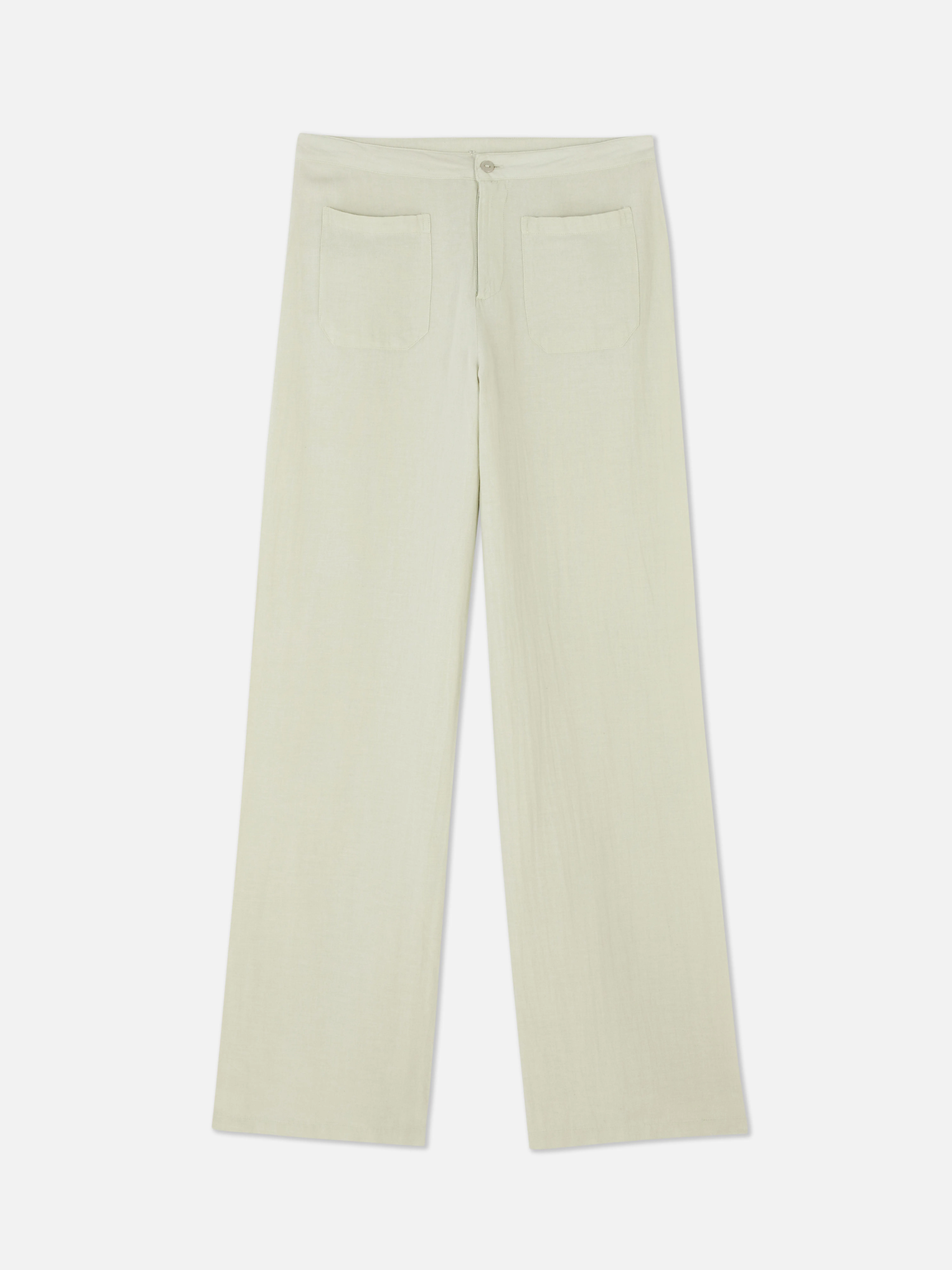 Pantalones de pernera ancha de Paula Echevarría