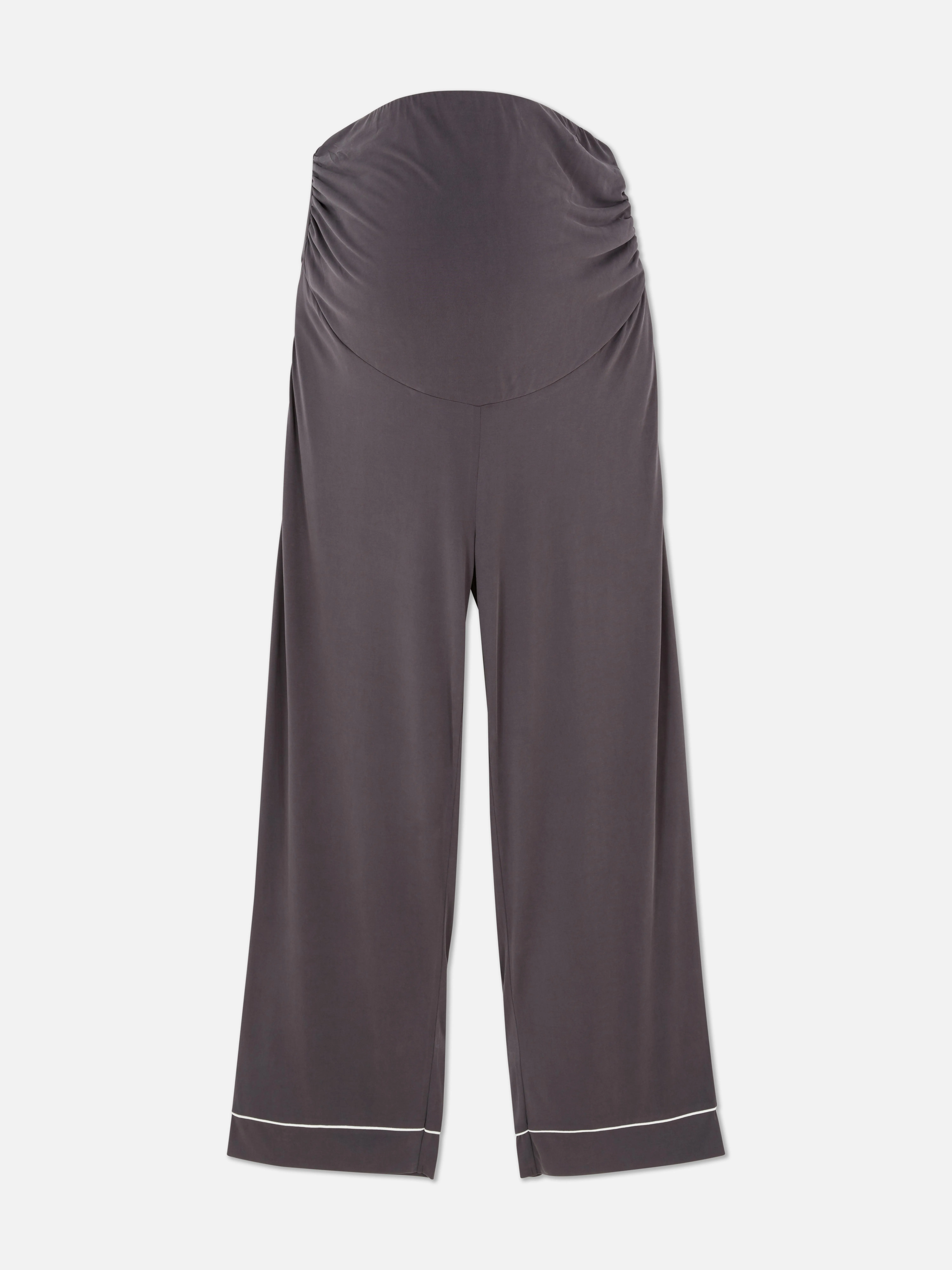 Pantalones de pijama de premamá lavados a la piedra
