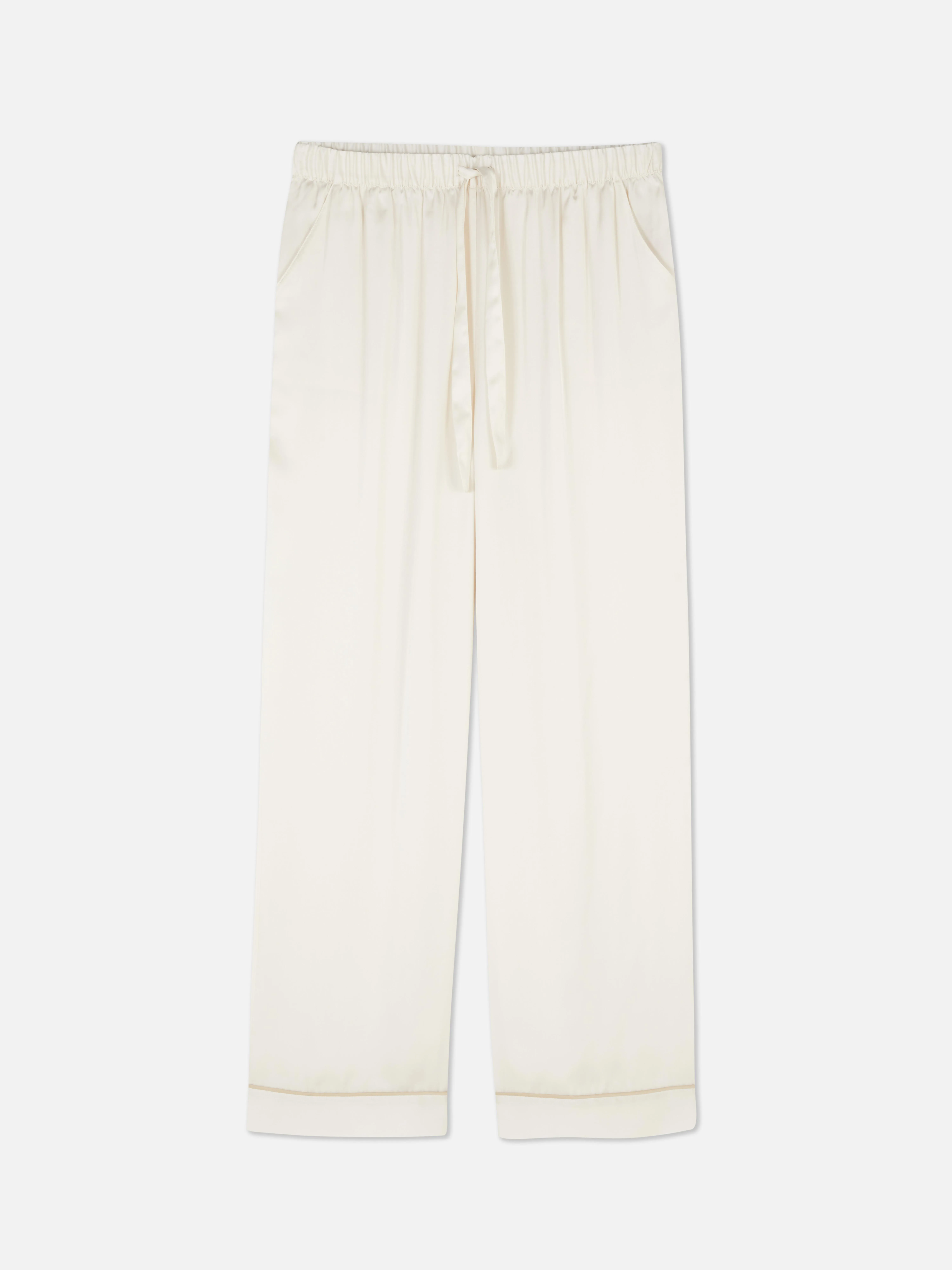 Pantalones de pijama de satén