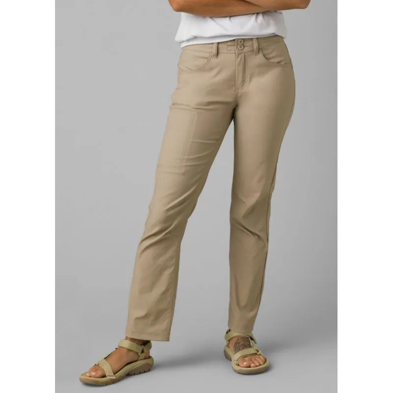 Pantalones Prana Halle Straight Pant II (Sandbar) mujer