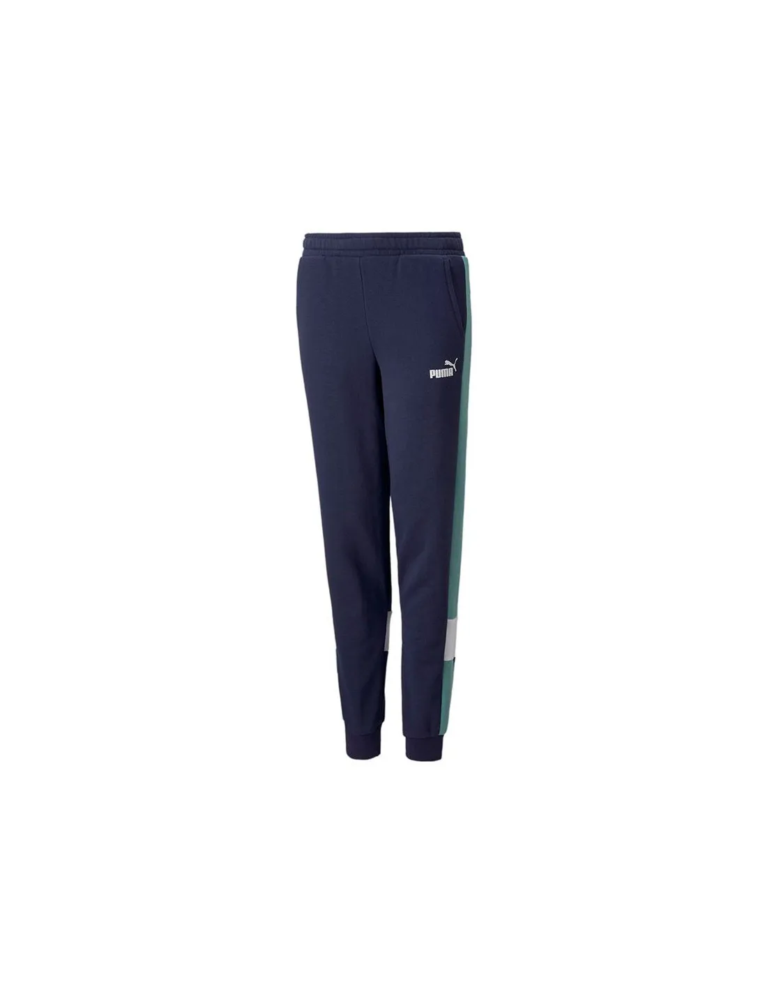 Pantalones Puma Essential+ Colorblock Boy Blue