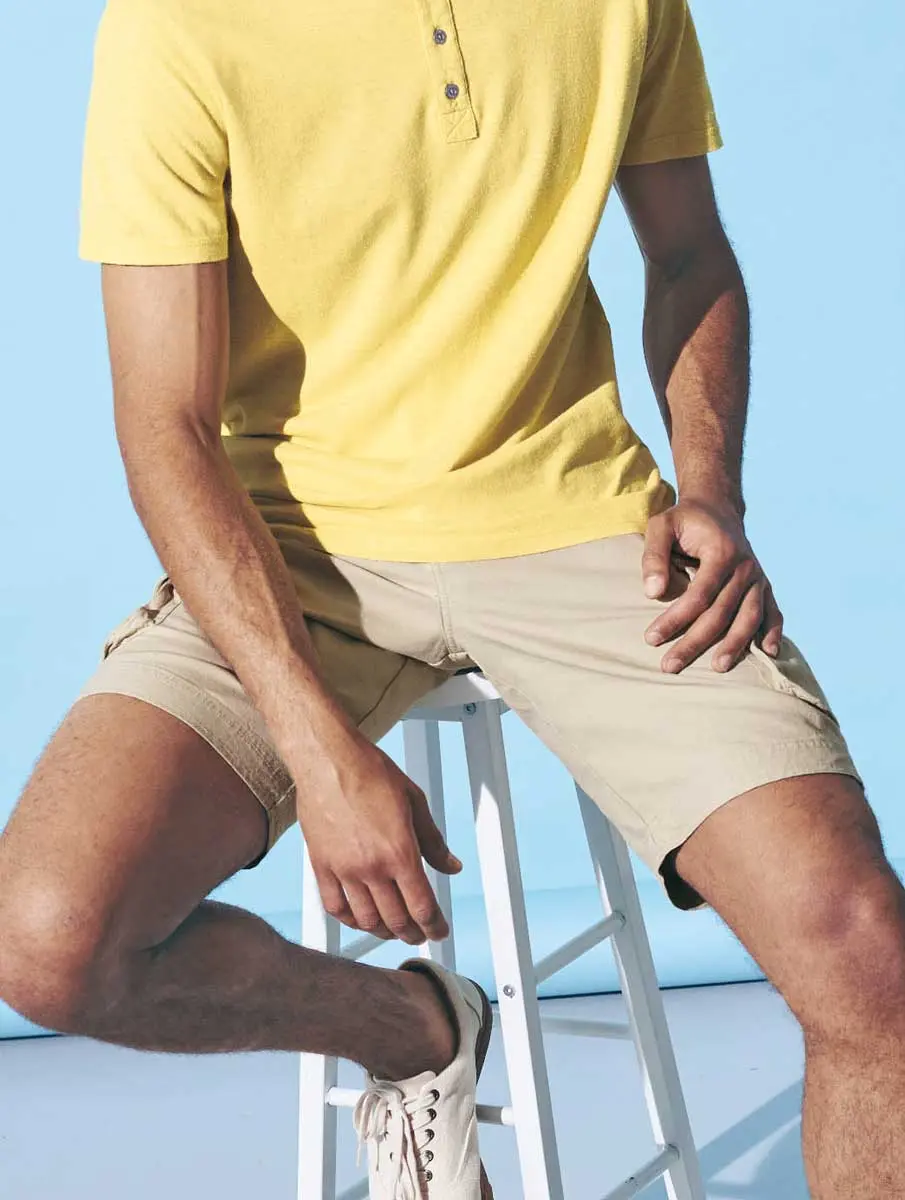 Pantalón corto cargo para hombre