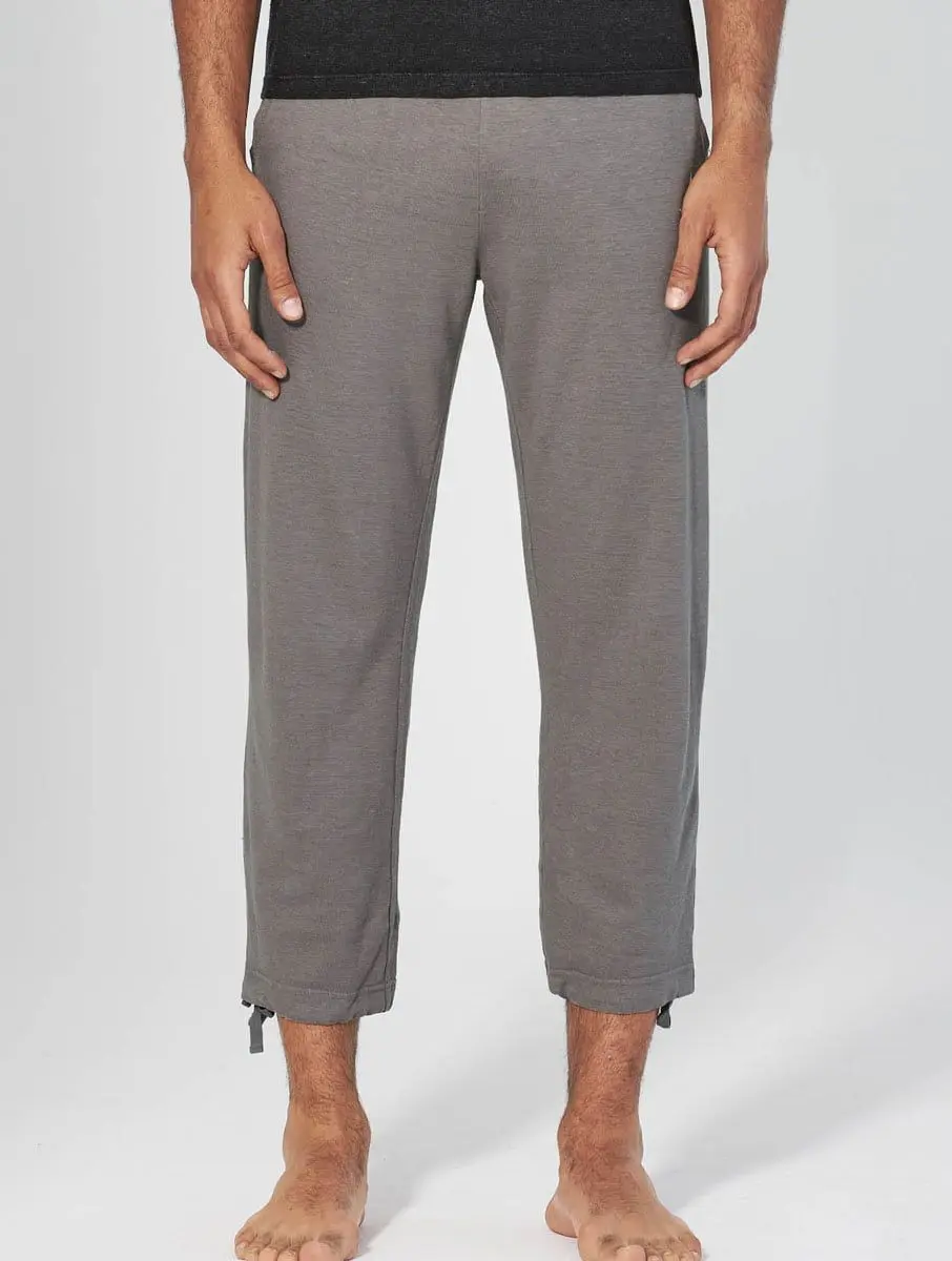 Pantalón pirata de yoga ecológico para hombre