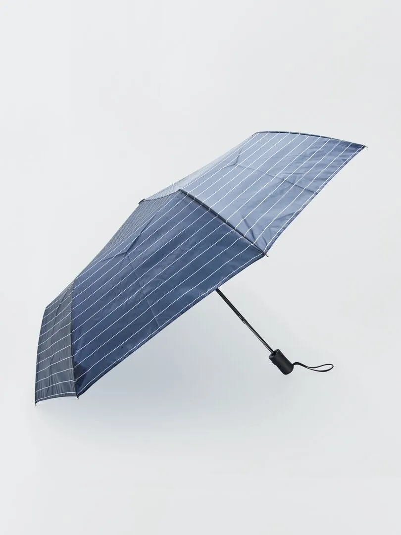 PARAGUAS PLEGABLE CON FUNDA  AZUL
