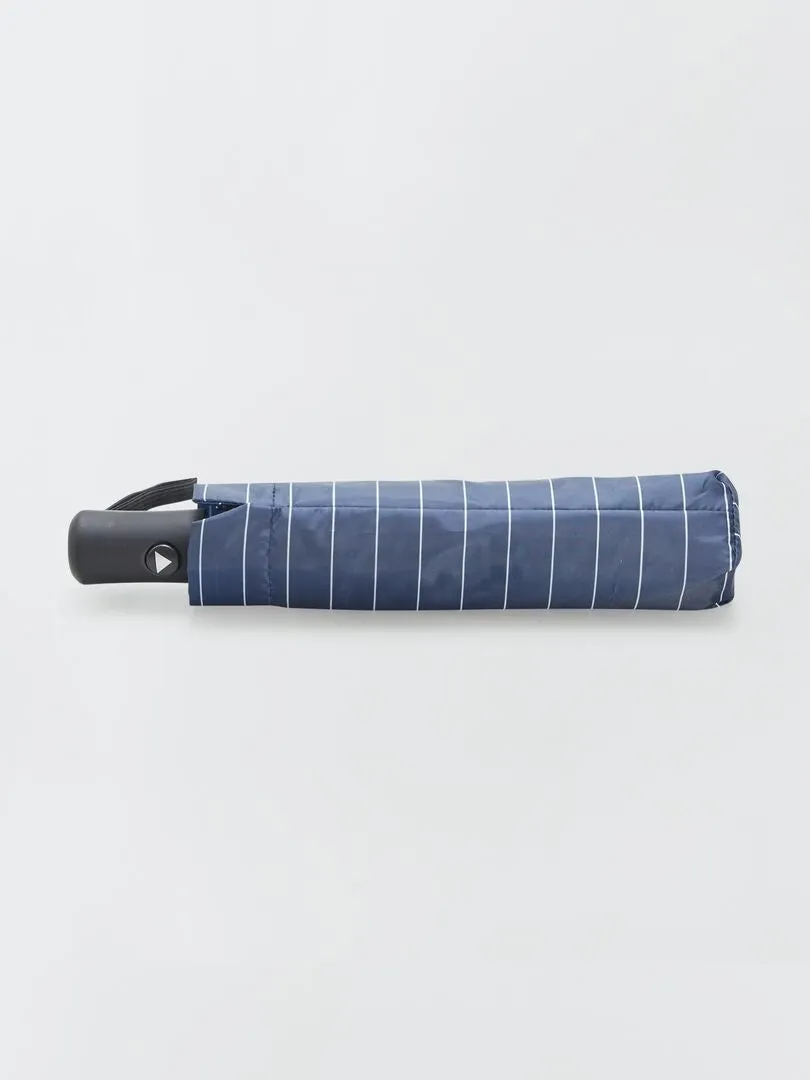 PARAGUAS PLEGABLE CON FUNDA  AZUL