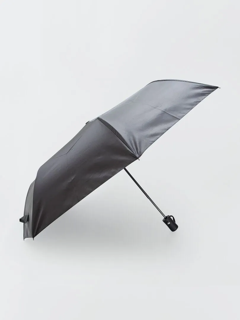PARAGUAS PLEGABLE CON FUNDA  NEGRO