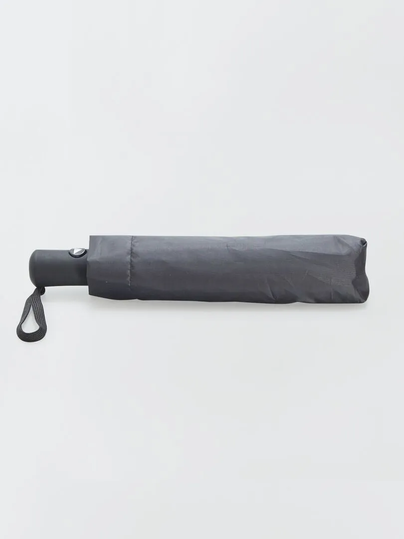 PARAGUAS PLEGABLE CON FUNDA  NEGRO