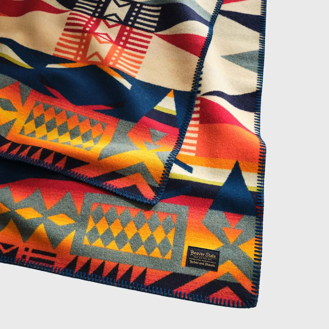 Pendleton Fire Legend Jaquard Robe Fire Legend Sunset