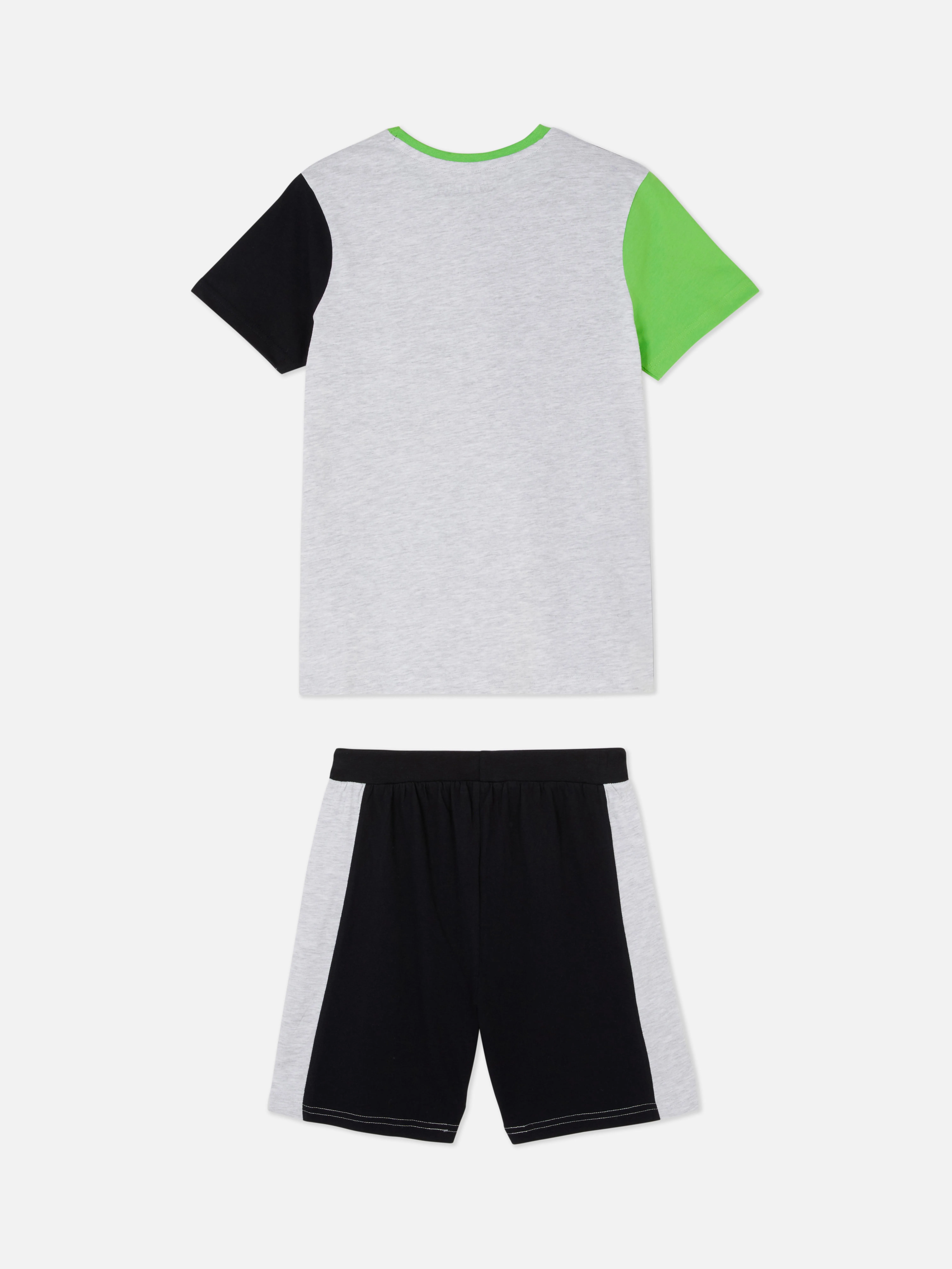Pijama con bloques de color de Minecraft
