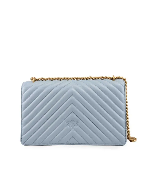 PINKO BOLSA BANDOLERA  DORADO