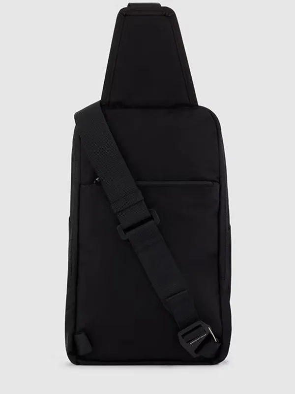 PIQUADRO BOLSA DE HOMBRO  NEGRO