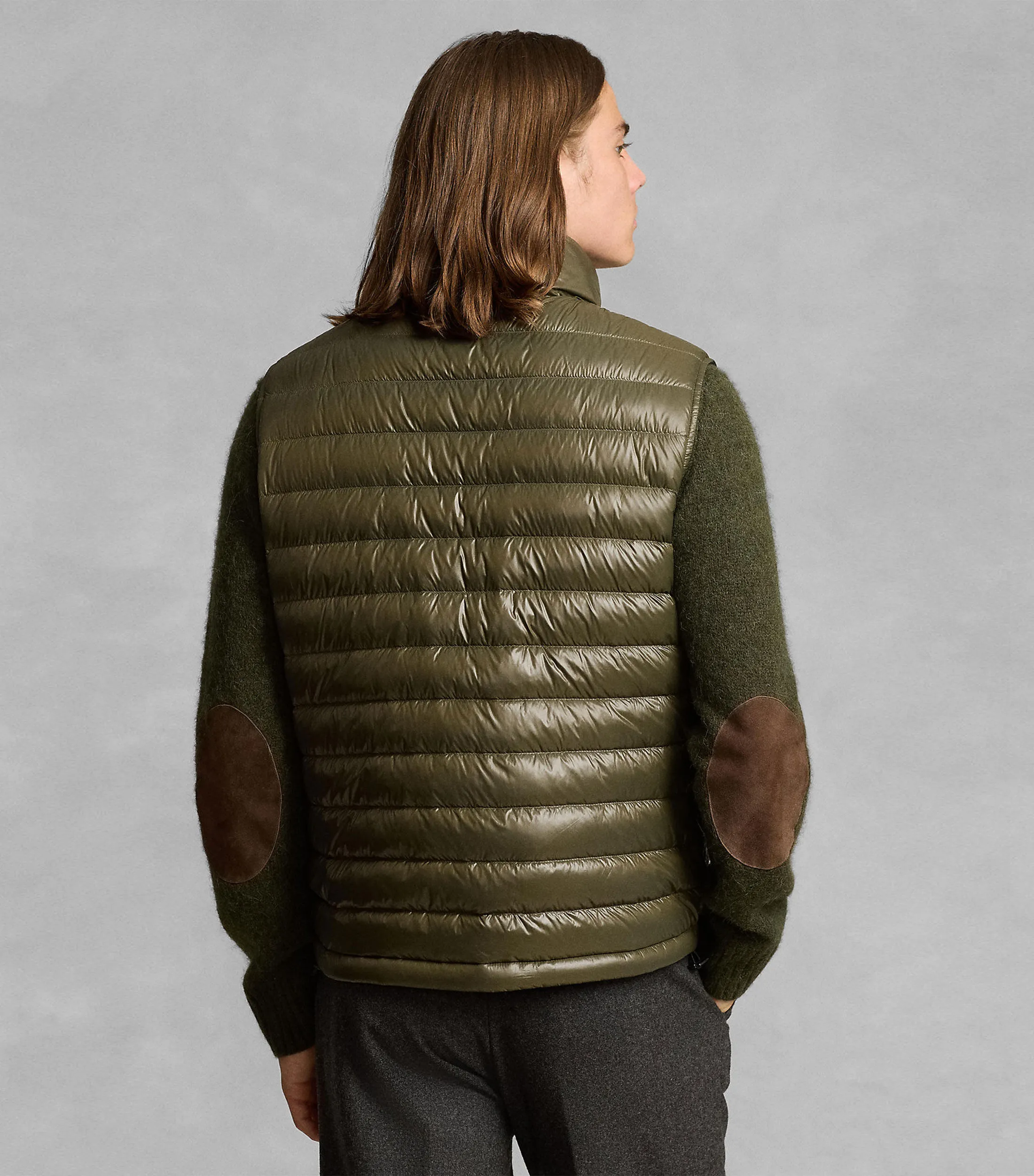 Polo Ralph Lauren Chaleco de plumas brillantes Hombre