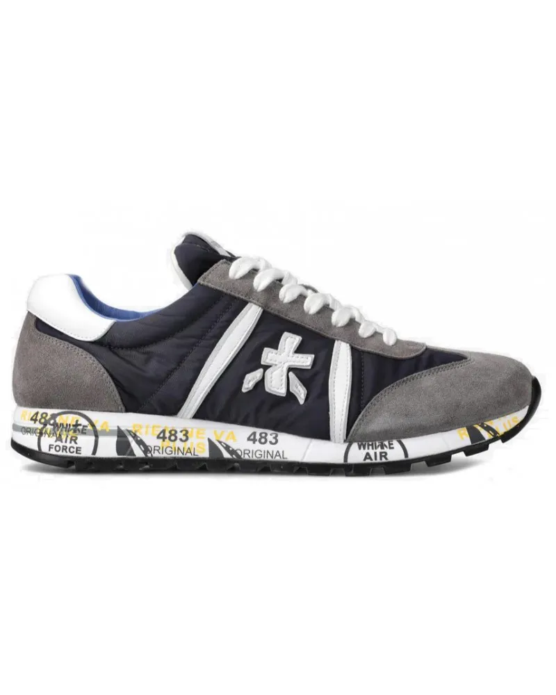 PREMIATA  600 BLU/BIANCO
