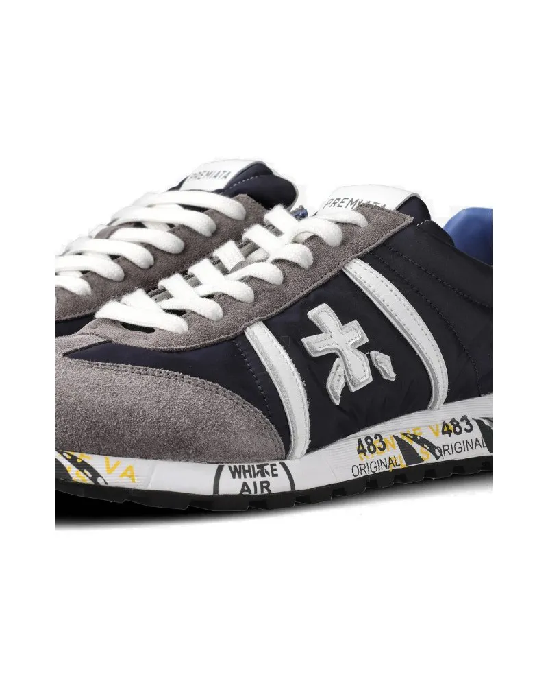 PREMIATA  600 BLU/BIANCO