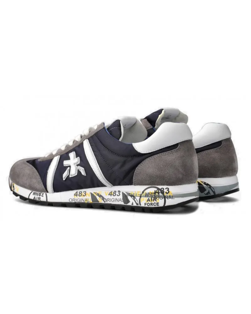 PREMIATA  600 BLU/BIANCO