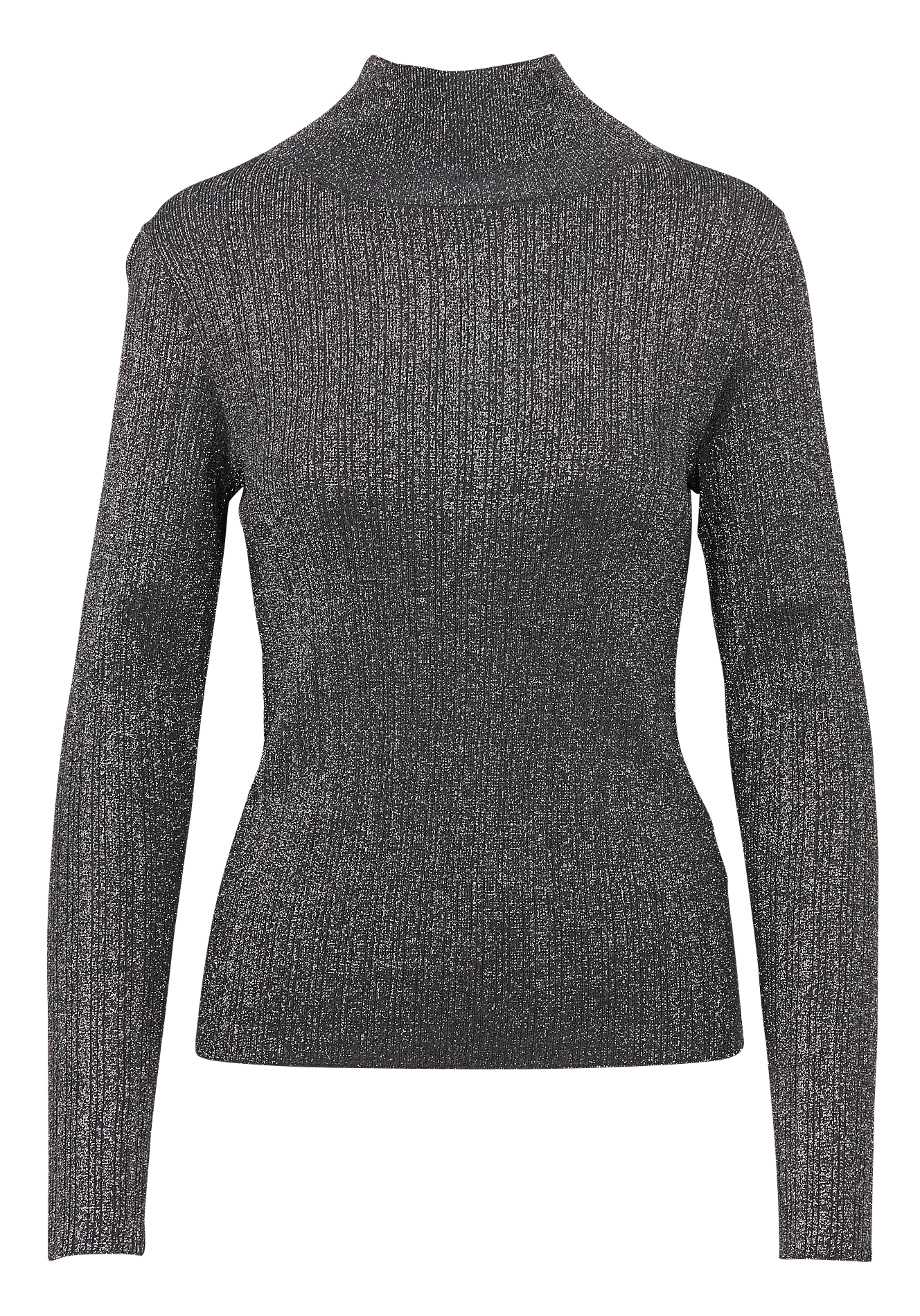 PRISIL  SUéTER CUELLO ALTO CON LENTEJUELAS EN NEGRO