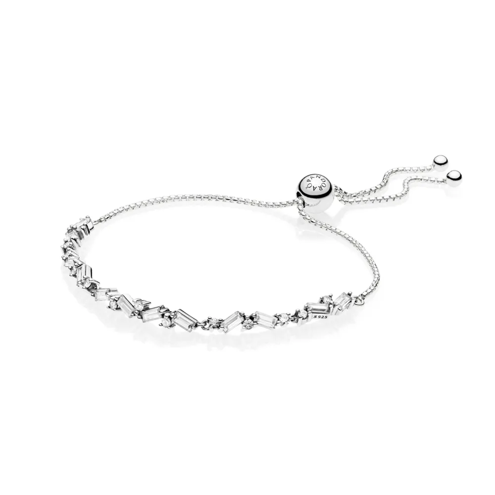 Pulsera en plata de ley Belleza Glacial 597558cz