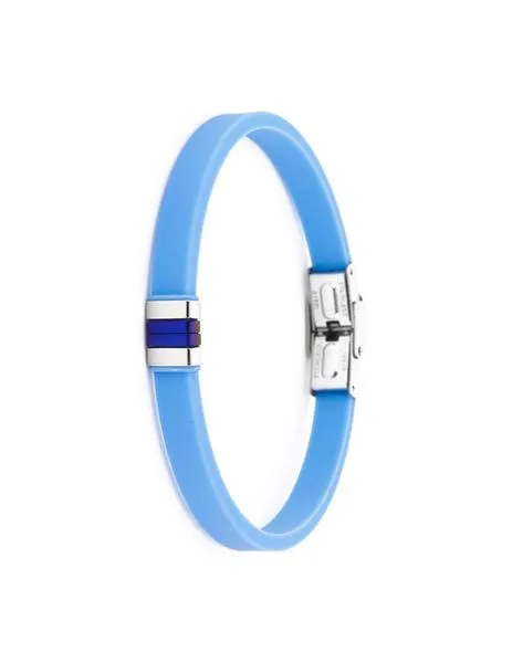 pulsera marea doble blue
