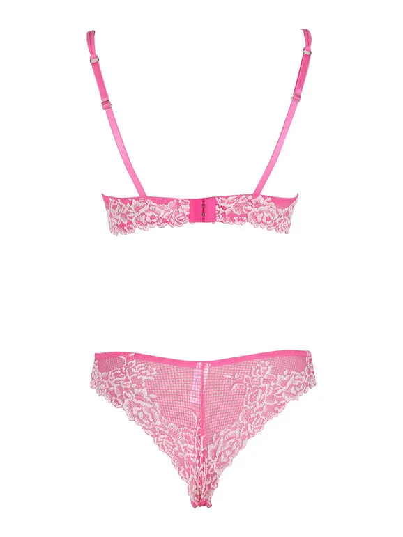 Pura P0787C Ropa interior push up completa + sujetador brasileño