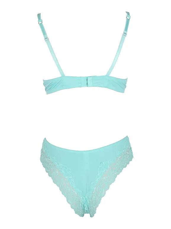 PURA P0796C CONJUNTO PUSHUP MUJER + ROPA INTERIOR BRASILEñA BAMBú