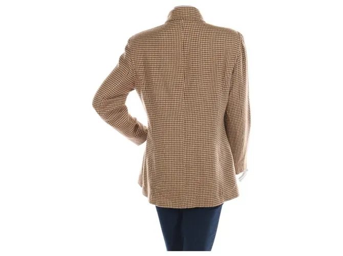 Ralph Lauren Abrigos, Ropa de calle Castaño Multicolor Beige 