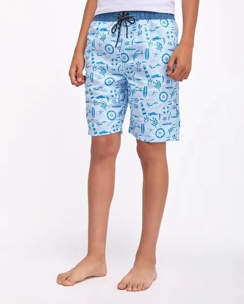 Ropa De Baño 2 Piezas Jovencito Dominic Blanco
