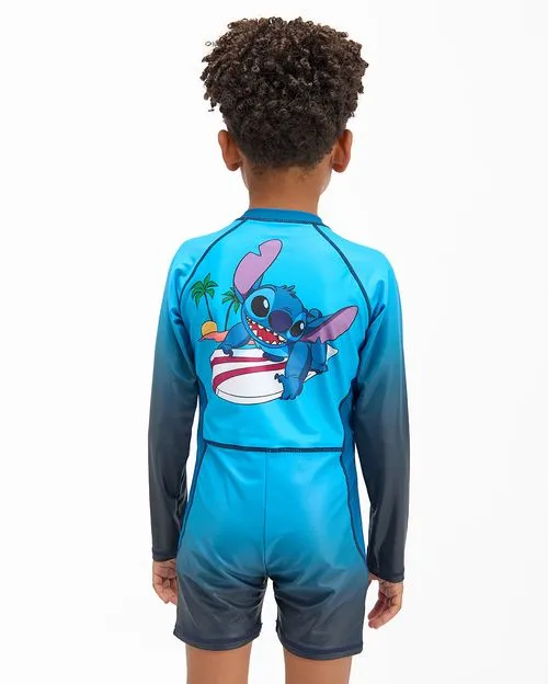 Ropa De Baño Niño Brandon Azul Campana