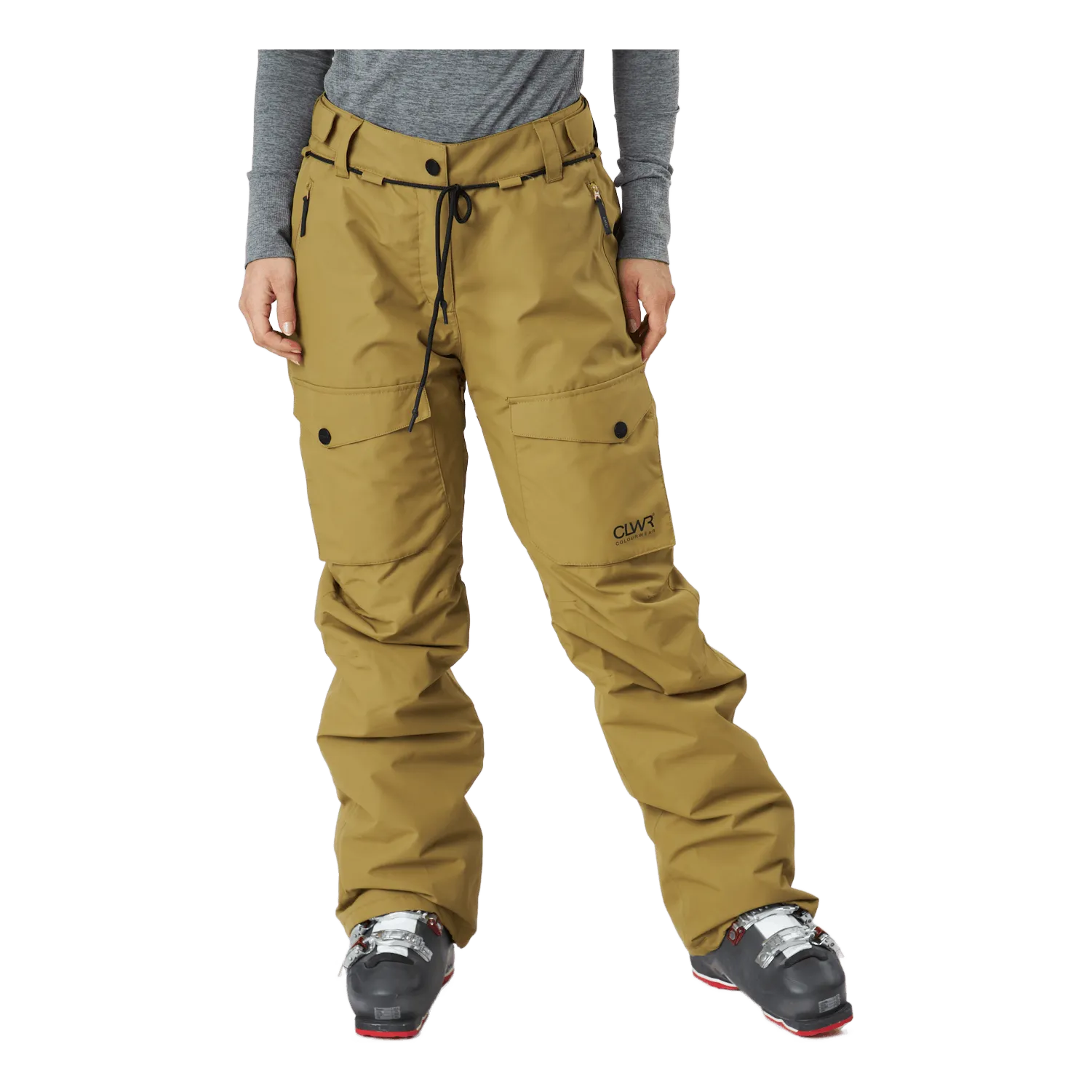 Ropa de color Fine Pants W Light Olive