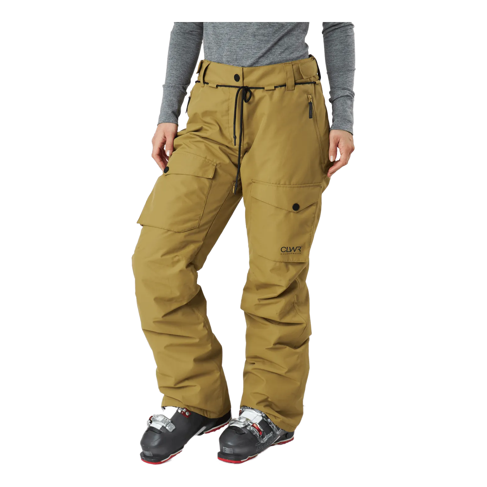Ropa de color Fine Pants W Light Olive