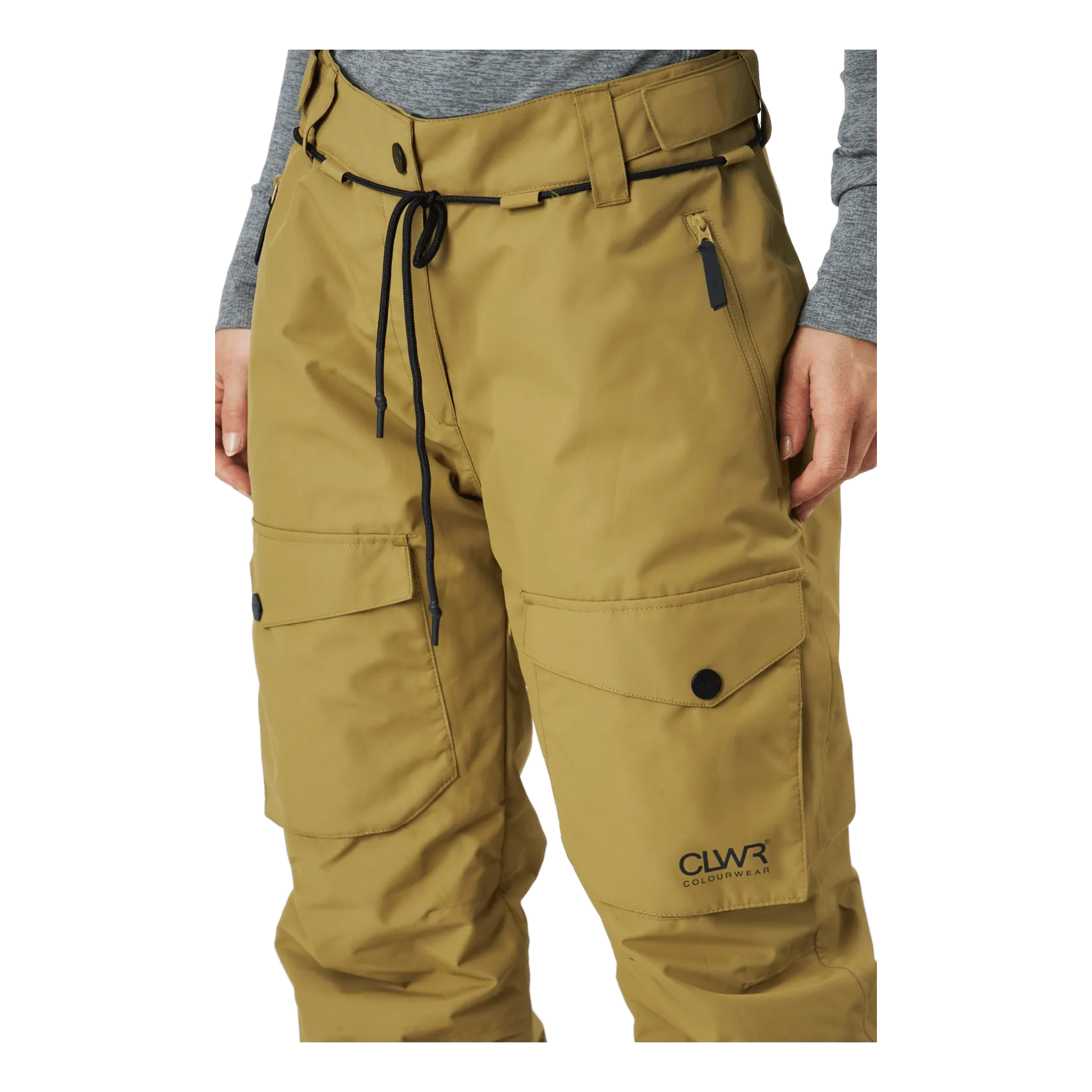 Ropa de color Fine Pants W Light Olive