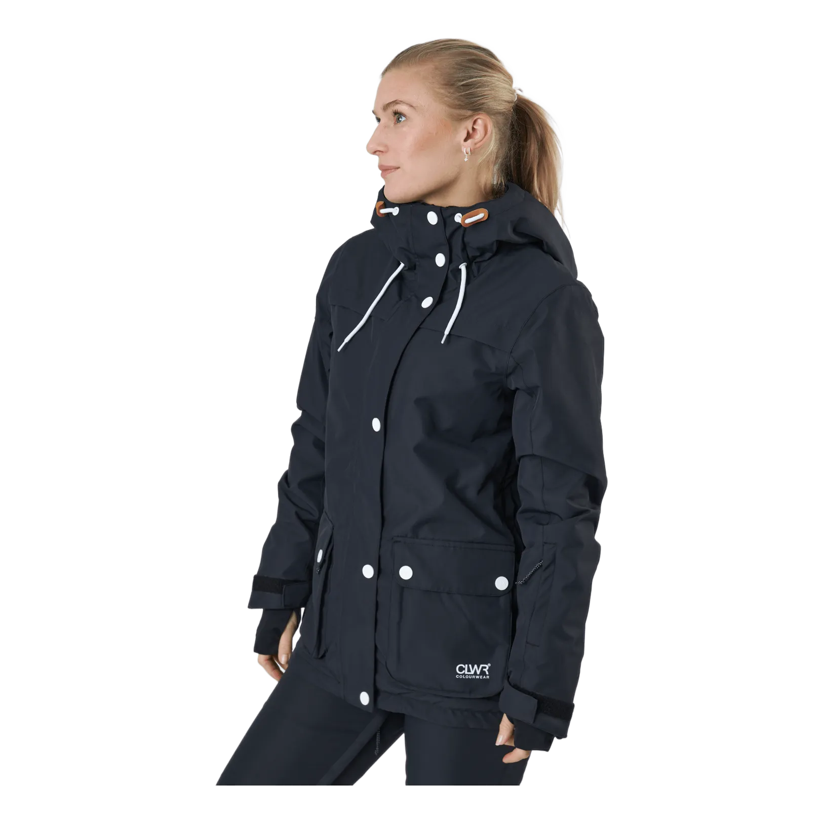 Ropa de color Ida Jkt W Black 999
