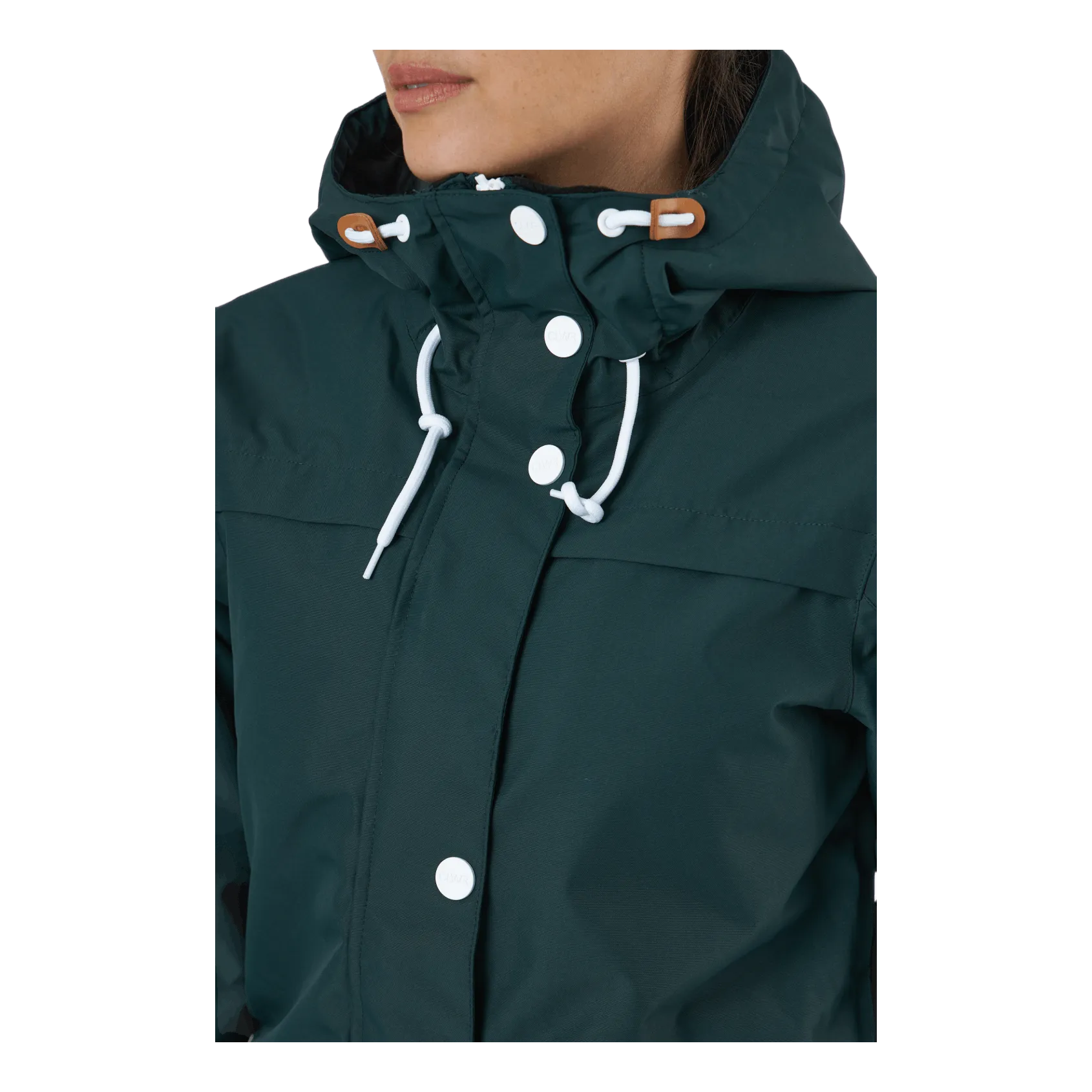Ropa de color Ida Jkt W Dark Green 676